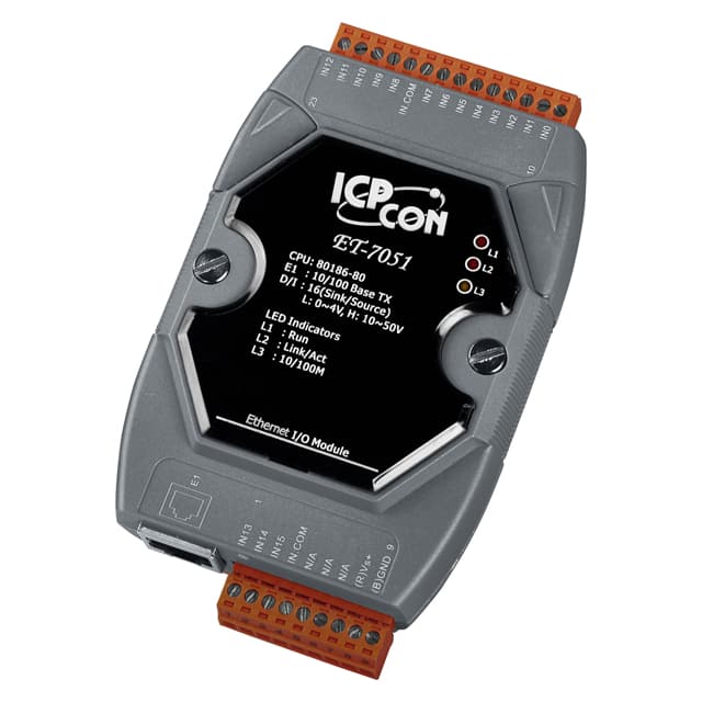 PET-7050 ICP DAS USA INC Contrôleurs - Modules PLC